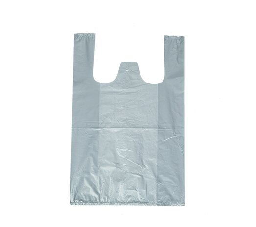 Hemddraagtassen 26cm x 40cm  100 STUKS Kleur Grijs