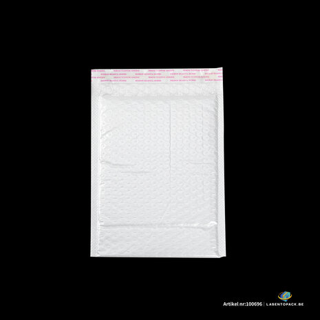 20x Luchtkussen enveloppen hoogglans Wit 12cm x 18cm + 4cm