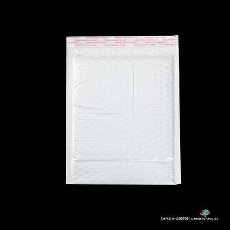20x Luchtkussen enveloppen hoogglans Wit 23cm x 28cm + 4cm