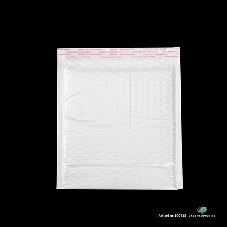 20x Luchtkussen enveloppen hoogglans Wit 30cm x 32cm + 4cm