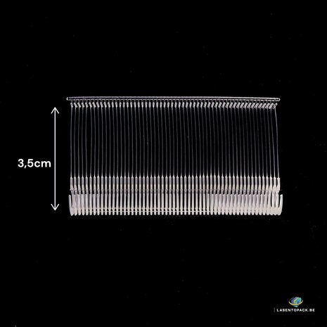 Ridderspoor Nylon ringhaak voor Textieltang 35mm 5000 stuks