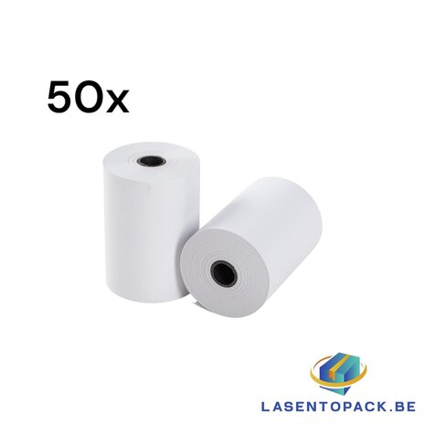 50x Bancontact rollen - Pinrollen 57x40x12 - 18 meter per rol - BPA FREE!