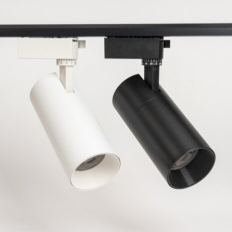 Track voor Winkelverlichting Track Led Spot - 1,5 Meter - Wit - spanningsrail