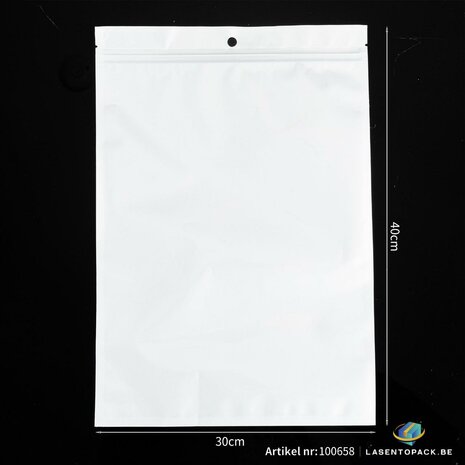 100x Reparatie Zakjes - Premium Gripzakjes (30cm x 40cm) &ndash; Zelfsluitende Sealbag Ziplock Zakjes