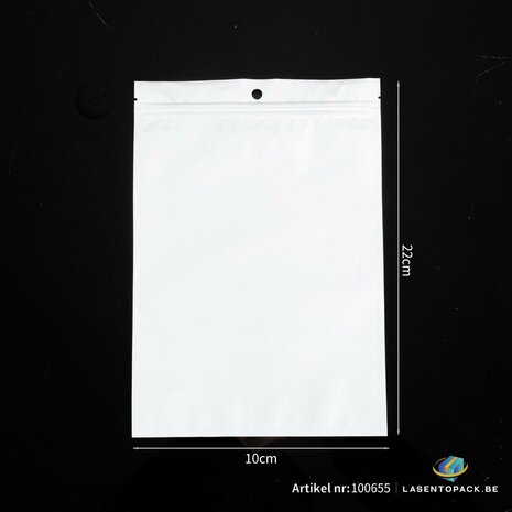 100x Reparatie Zakjes - Premium Gripzakjes (10cm x 22cm) &ndash; Zelfsluitende Sealbag Ziplock Zakjes