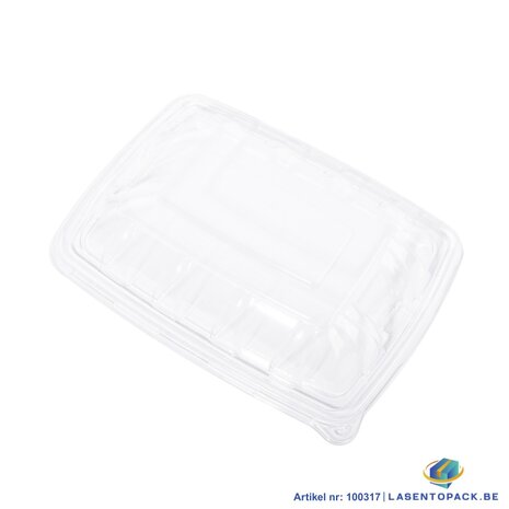300x Deksel voor Taco Tray (Lid for Taco Tray) &ndash; Geschikt voor 3 tacos &ndash; PET