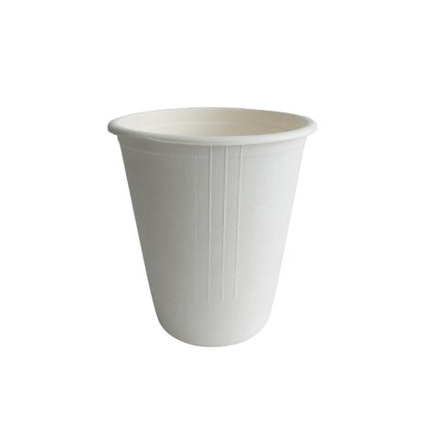 1000x BIO Koffiebeker van suikerriet 350ml 12oz