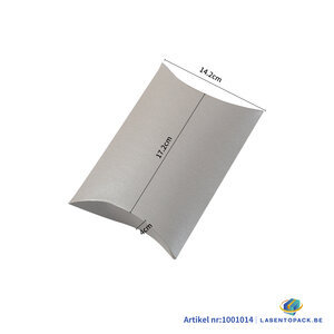Kussendoos Grijs 15x9x3.5 cm - per 12 stuks