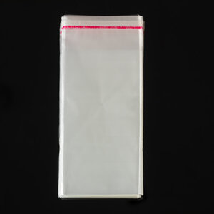 Cellofaan zakjes 6,3 cm x 11 cm  100 stuks